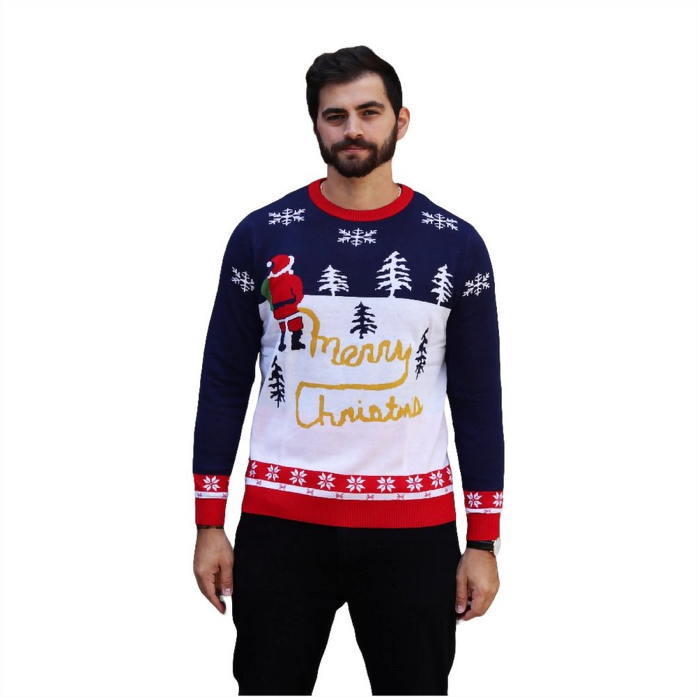 Yellow Snow Ugly Christmas Sweater